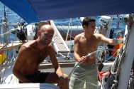 noleggio barca a vela con skipper in sardegna, liguria, costa azzurra