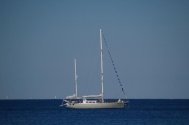 sailing holidays, charter in mediterranean sea : naran 55 feet sailing boat 
